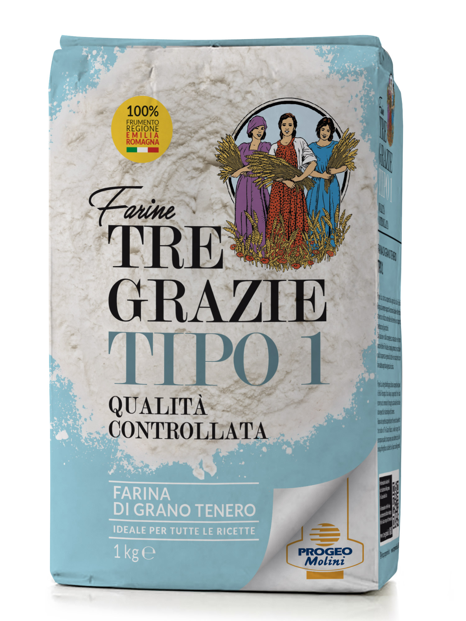 Farina Tipo 1 100% frumento Emilia e Romagna Qc